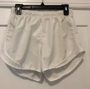 Nike Women's Lightweight Brief-Lined Running Shorts White Sz Lg thumbnail 1
