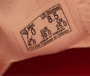 VANS off the wall checkerboard pink slip on shoes sneakers women’s 8.5 new thumbnail 7