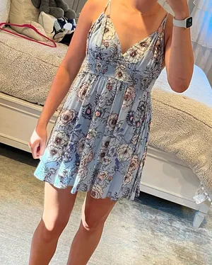 Blue dress Size M thumbnail 1