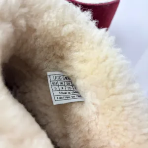 UGG Australia Peyton Red Boots with Rainbow‎ Zippers Size 5 thumbnail 14