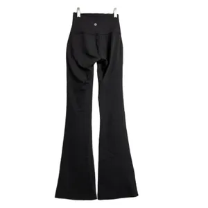 Lululemon Black Groove Nulu High-Waisted Flared Yoga Activewear Pants Size 2 thumbnail 3