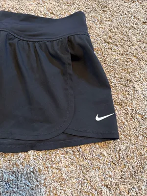 Nike Women’s Black & Gray Heather Tankini Top with Black Swim Skort thumbnail 7
