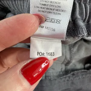 Figs L Large High Waist Yola Skinny‎ Straight Leg Scrub Pants Graphite Gray thumbnail 8