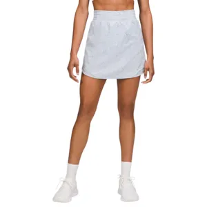 Lululemon Hotty Hot High-Rise Skirt Long Gravel Dust Pastel Blue Multi thumbnail 6