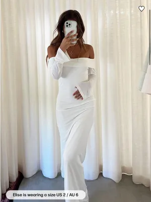 Princess Polly White Dress thumbnail 1
