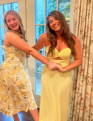 Petal and Pup ROSETTA DRESS - LEMON thumbnail 2