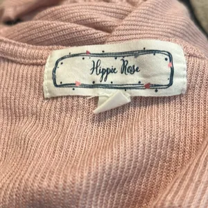 HIPPIE ROSE lightweight pink sweater thumbnail 6