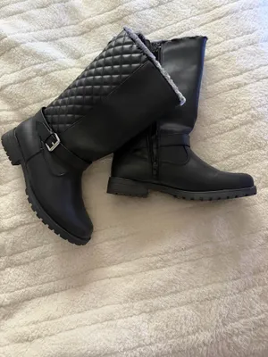 Rugged Outback Quilted Faux Fur Lined Boots size 10 thumbnail 2