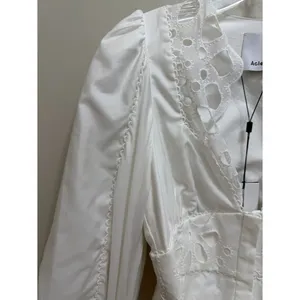 Acler Vicount Dress Embroidered Eyelet Dress Ivory White Size 6 NWT NEW thumbnail 6