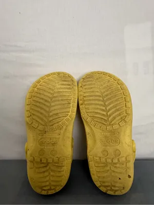 Crocs Classic Clog Yellow M6 W8 Unisex Comfort Slip On Sandals(B262) thumbnail 7