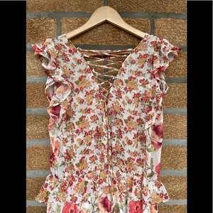 Anthropologie FIG & FLOWER boho dress large thumbnail 10