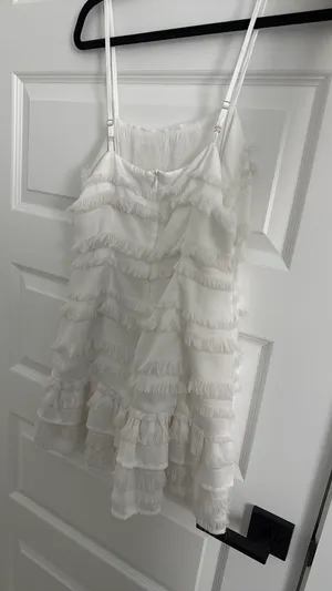 Princess Polly White Mini Dress thumbnail 4