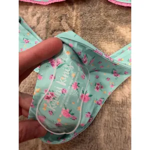 Kulani Kini's Mint Macaron Bikini Size M Bottom Sz L Top NEW $180 MSRP thumbnail 7