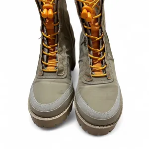 Steve Madden Womens Contender Ankle Round Orange and Khaki Heeled Boots W8.5 thumbnail 2