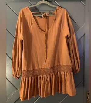 Vestique Tan/ Brown Dress thumbnail 2