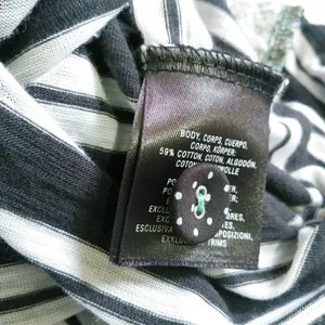 Anthropologie postmark strips t shirt Size small thumbnail 2