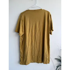 Lululemon Womens Short Sleeve Crew Neck T-Shirt‎ Mustard Yellow Heathered Size L thumbnail 3
