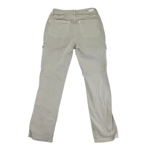 PAIGE Women's‎ Size 27 Beige Cargo Pants Straight Leg Cotton Blend Utility thumbnail 2