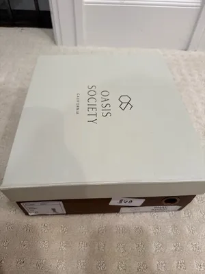 Oasis Society Shay Khaki Knee High Stiletto Boots Pointed Toe Size 6 NIB thumbnail 2