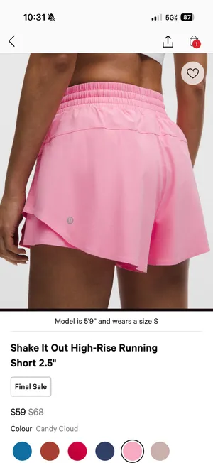 Lululemon shake it out highrise l thumbnail 2