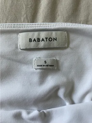 White Aritzia Bodysuit Babaton thumbnail 2