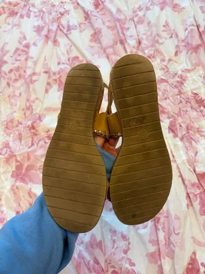 DV by Dolce Vita Flint Sandals Size 8 Tan Cognac Double Strap thumbnail 4