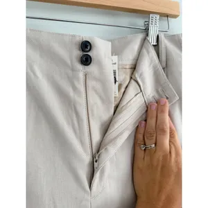 Madewell | NWT The Harlow Wide-Leg Trouser Brushed Twill Pebble Stone | Sz 14 thumbnail 7