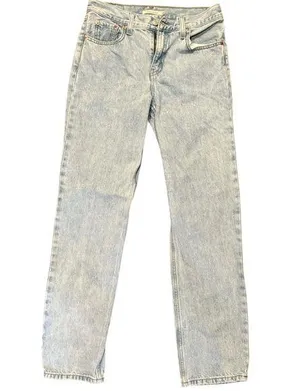 Levi’s Low Pro straight light was Blue denim sz 26 classic Women's Jeans thumbnail 1