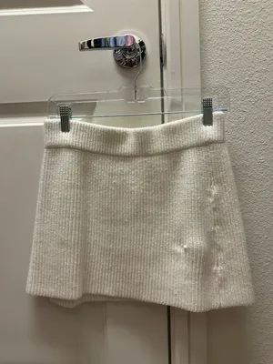 White Knit Set Size L thumbnail 3