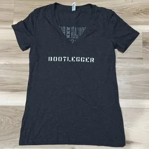 American Moonshiner Bootlegger Short Sleeve Tee Shirt Women’s Large thumbnail 1