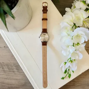 Timex Indiglo Brown Leather Watch thumbnail 3