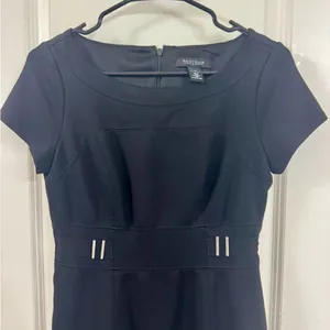 White House Black Market Classic Black Dress thumbnail 3