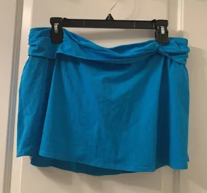 Athena Women's Swim Skirt 1-Piece Size 14 Turquoise Blue thumbnail 1