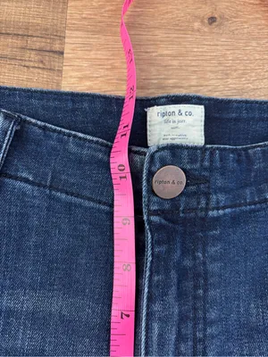 Ripton & Co Jeans Hiker Blue Denim Cargo Pocket Women’s thumbnail 6