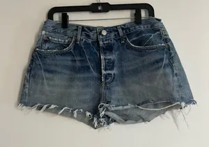 Agolde Parker Vintage Cut Off Denim Jean Shorts Size 29 Festival Casual Summer thumbnail 1