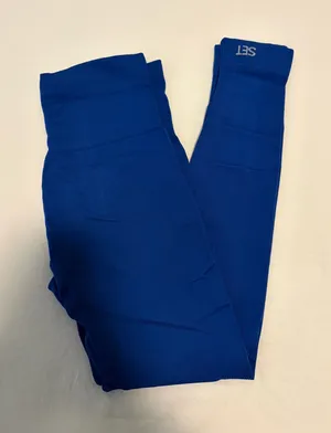Set Active Sculptflex Seamless Leggings Blue thumbnail 1