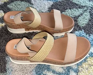 STEVE MADDEN Kabel Platform Wedge Sandal Size 10 thumbnail 1