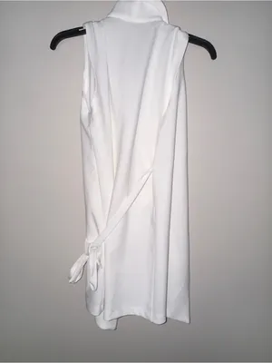 Zara White Mini Dress Sz S thumbnail 5
