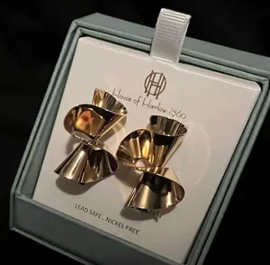 House of Harlow earring. Gold tone NWT thumbnail 2