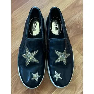 Michael‎ kors patent leather gold glitter stars thumbnail 2