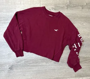 •HOLLISTER• CROPPED SWEATSHIRT thumbnail 1