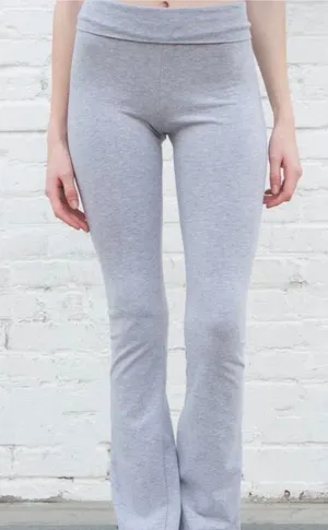 Brandy Melville Priscilla Flare Pants Grey thumbnail 1