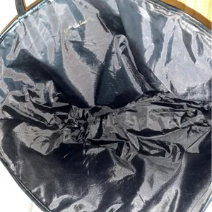 Victoria's Secret Sequin Stripe Tote Bag‎ Black Glam Shopper Large Shoulder Bag thumbnail 6