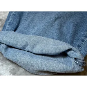 Levis 515 Womens Size 14 Bermuda Denim Shorts Cuffed Stretch Jean Casual Summer thumbnail 8