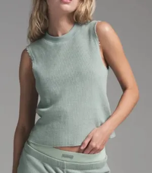 Skims Tank VAPOR super Rare New Waffle / Dustress Shoulder Openings XS thumbnail 1