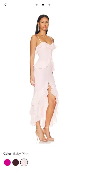 Revolve Dress Lovers + Friends Melissa Gown thumbnail 2