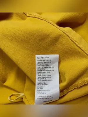 Maeve by Anthropologie Mustard Yellow Flutter Sleeve Top thumbnail 4