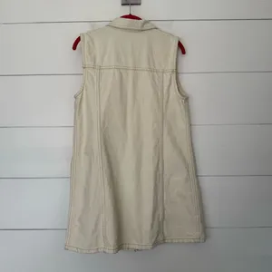 Zara Women’s Medium Denim Sleeveless Dress New thumbnail 4