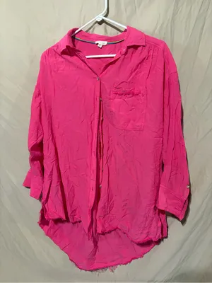 Pilcro button down long sleeve thumbnail 1