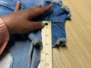 Madewell Relaxed Distressed Denim Shorts Size 27 thumbnail 13